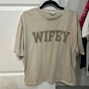Six Stories “wifey” tee